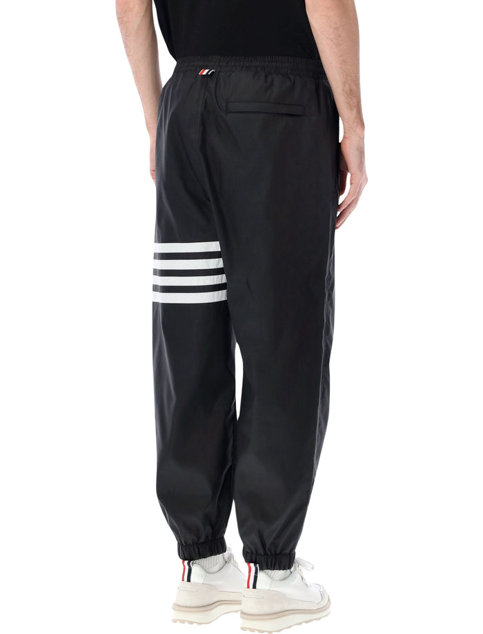 Thom Browne black 4-Bar track pants Polyamide