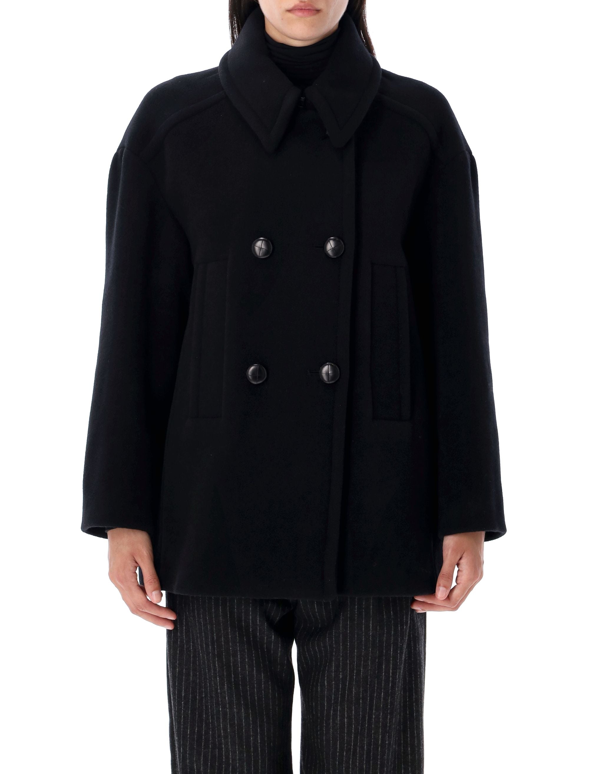Fiby coat Black Wool