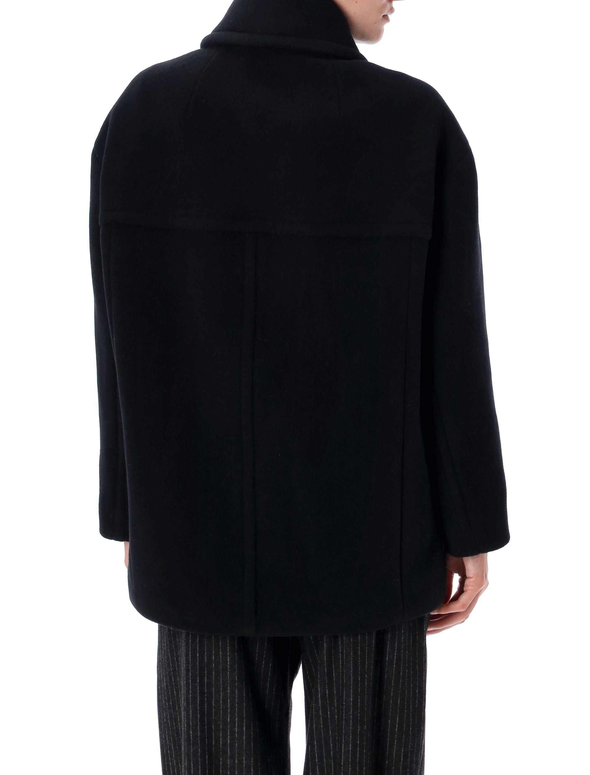 Fiby coat Black Wool