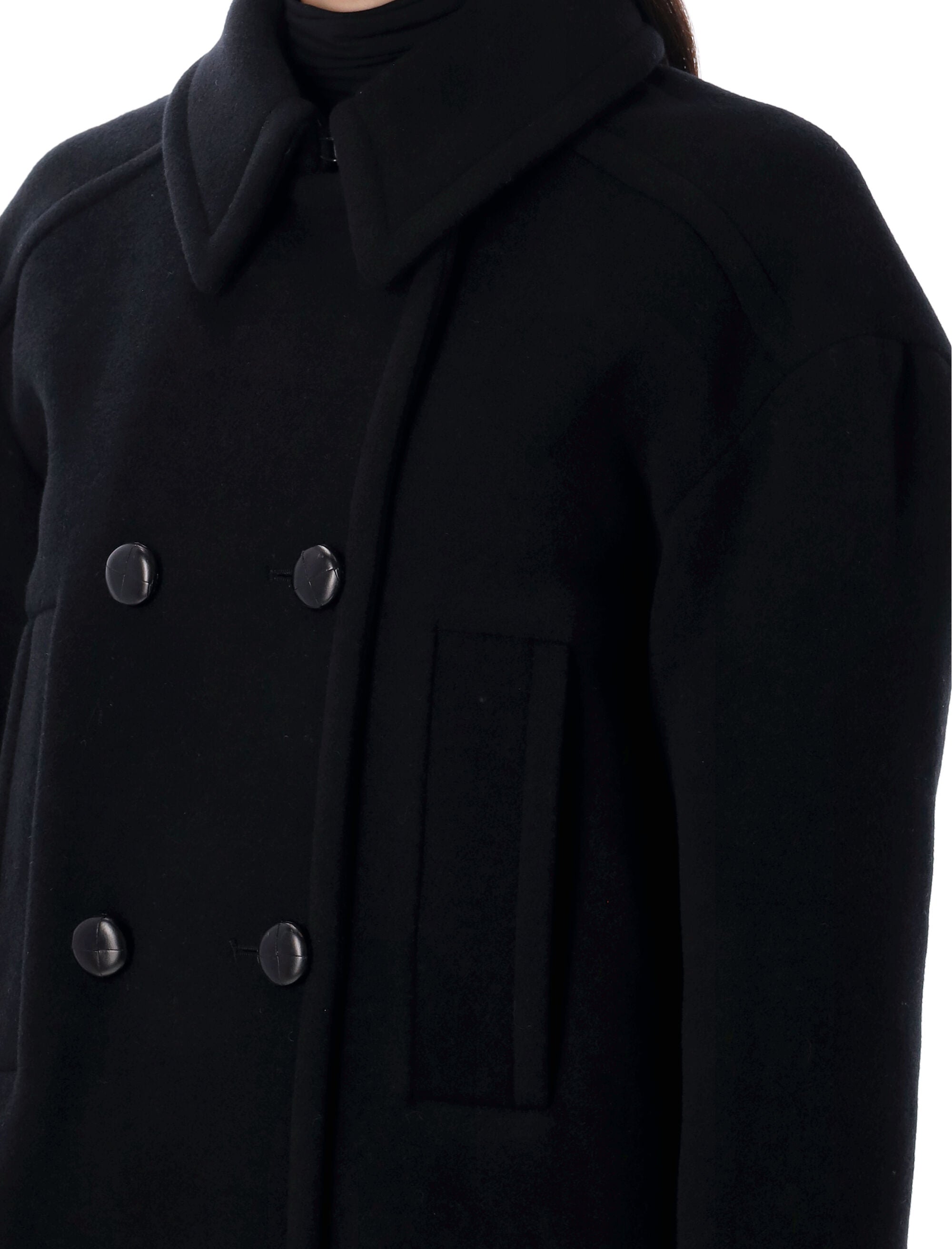 Fiby coat Black Wool