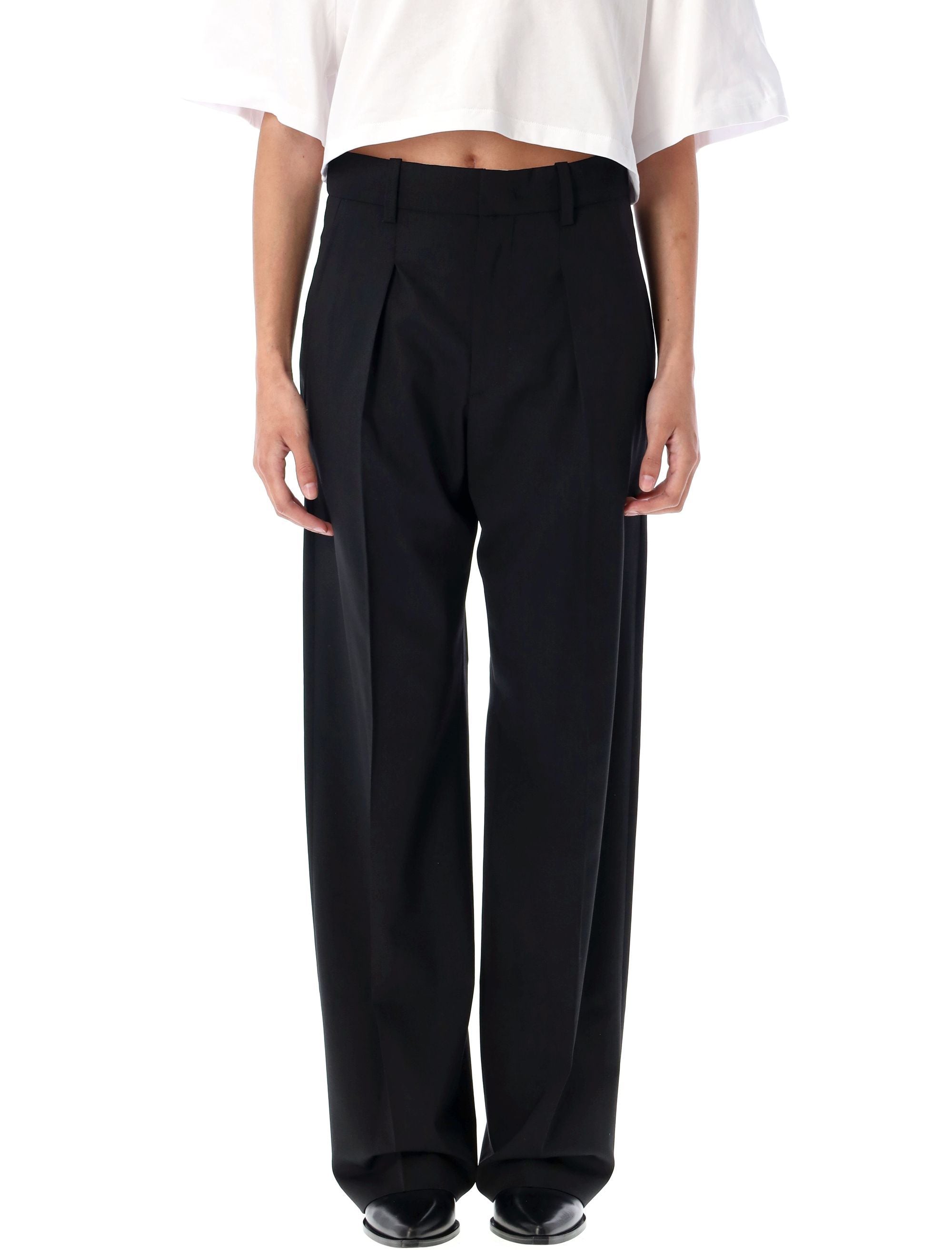 Lisetta pant Black Virgin Wool