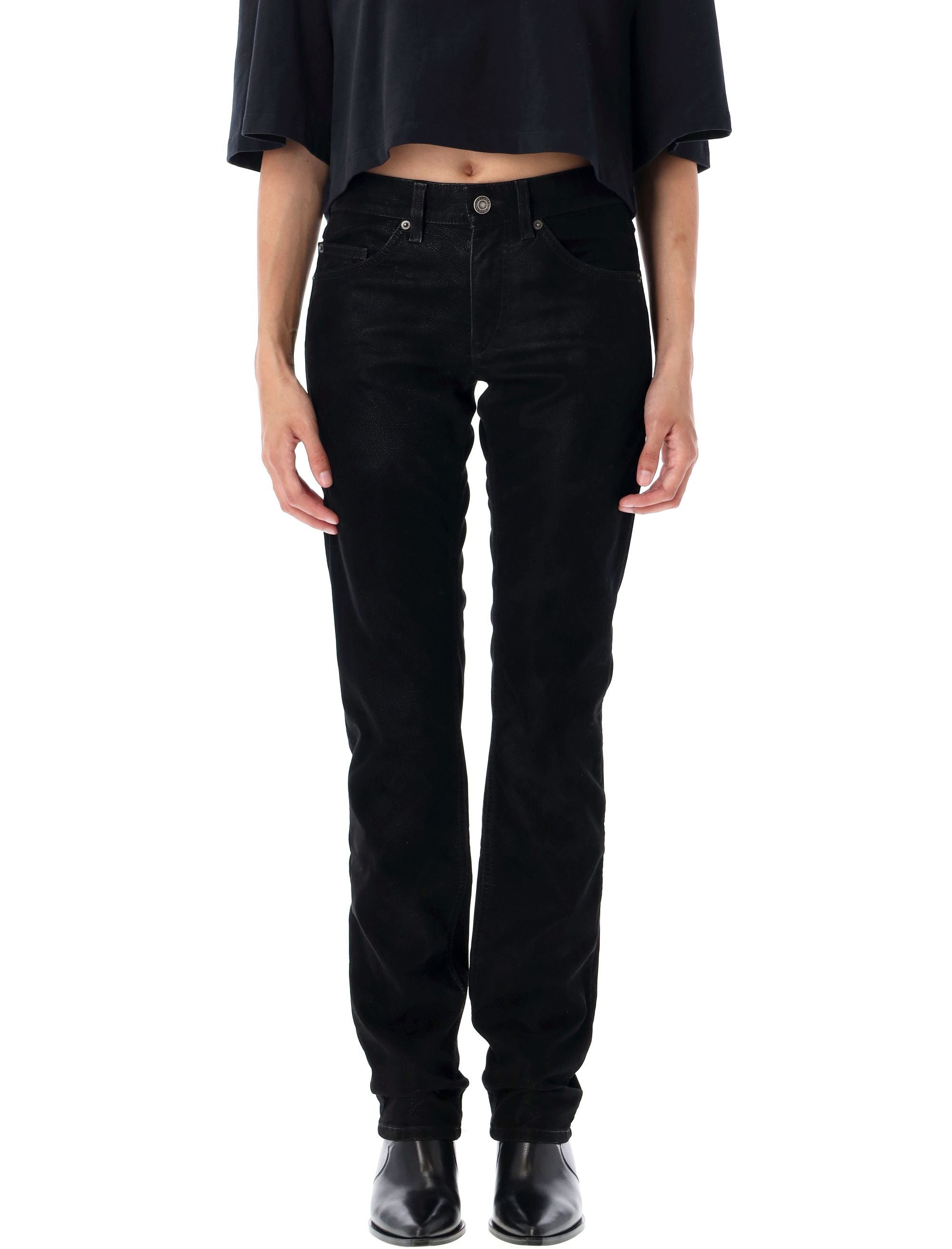 Kelsie pants Black Polyurethane