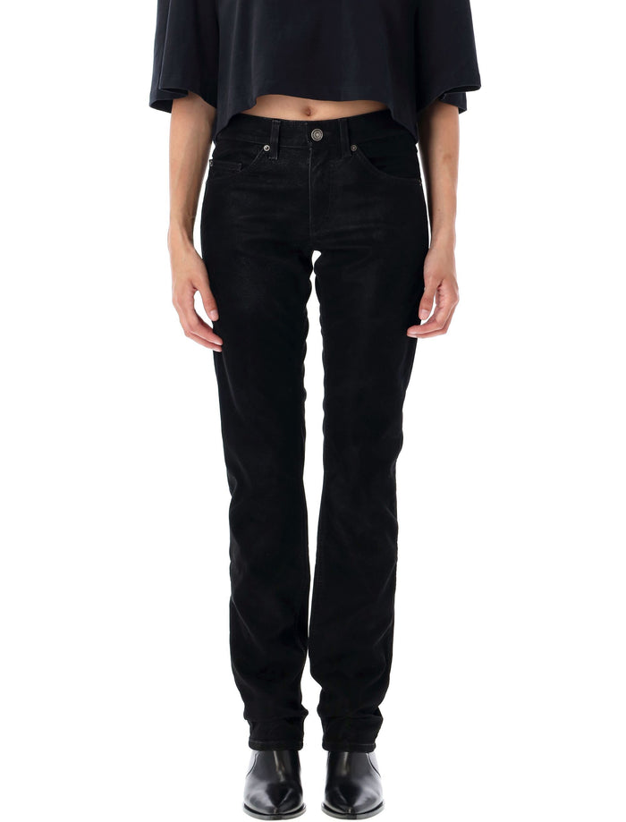 Kelsie pants Black Polyurethane