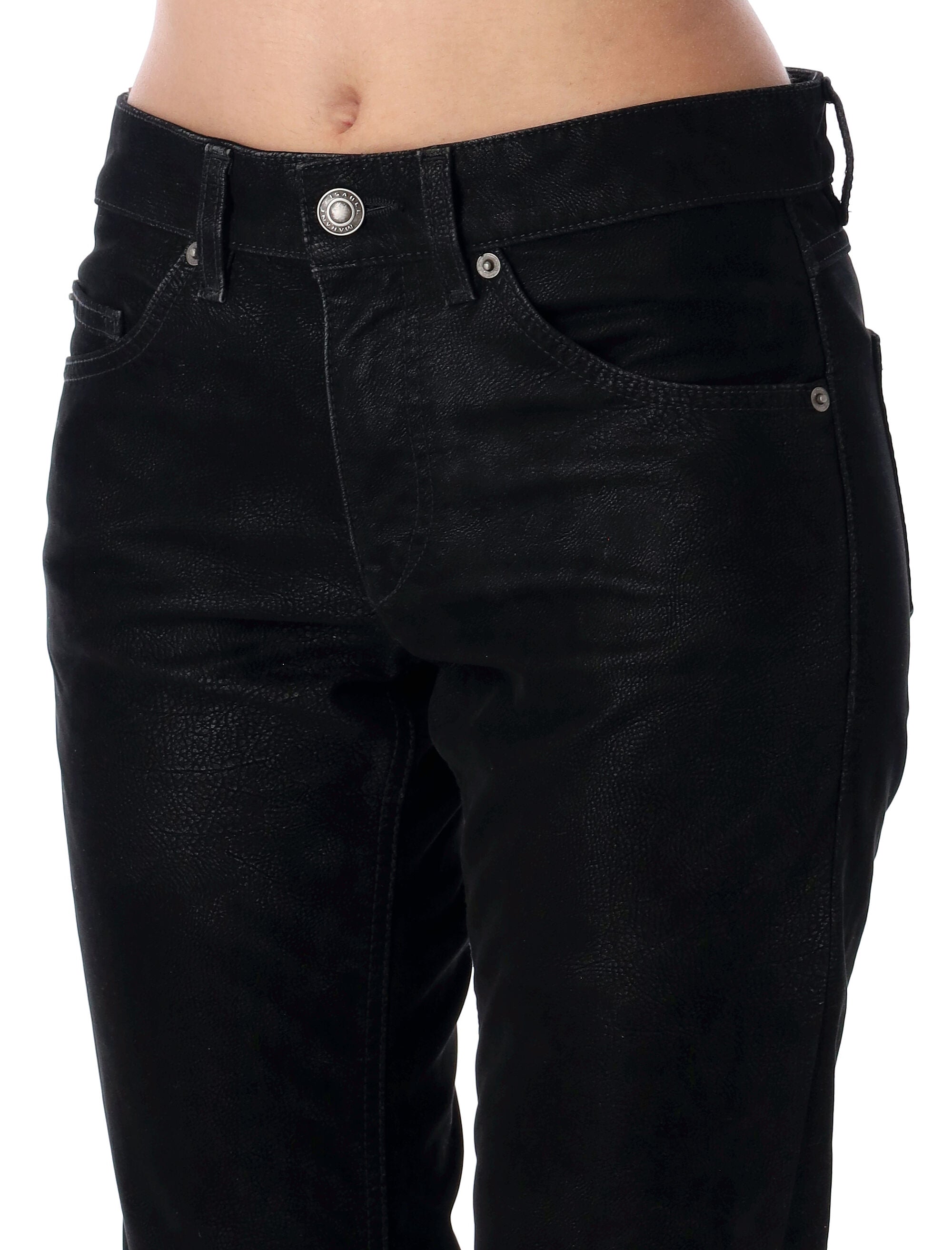 Kelsie pants Black Polyurethane