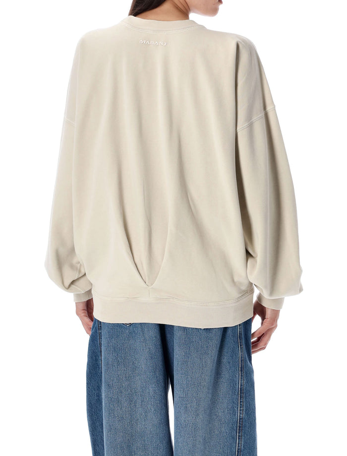 Sauria sweatshirt Ecru Cotton