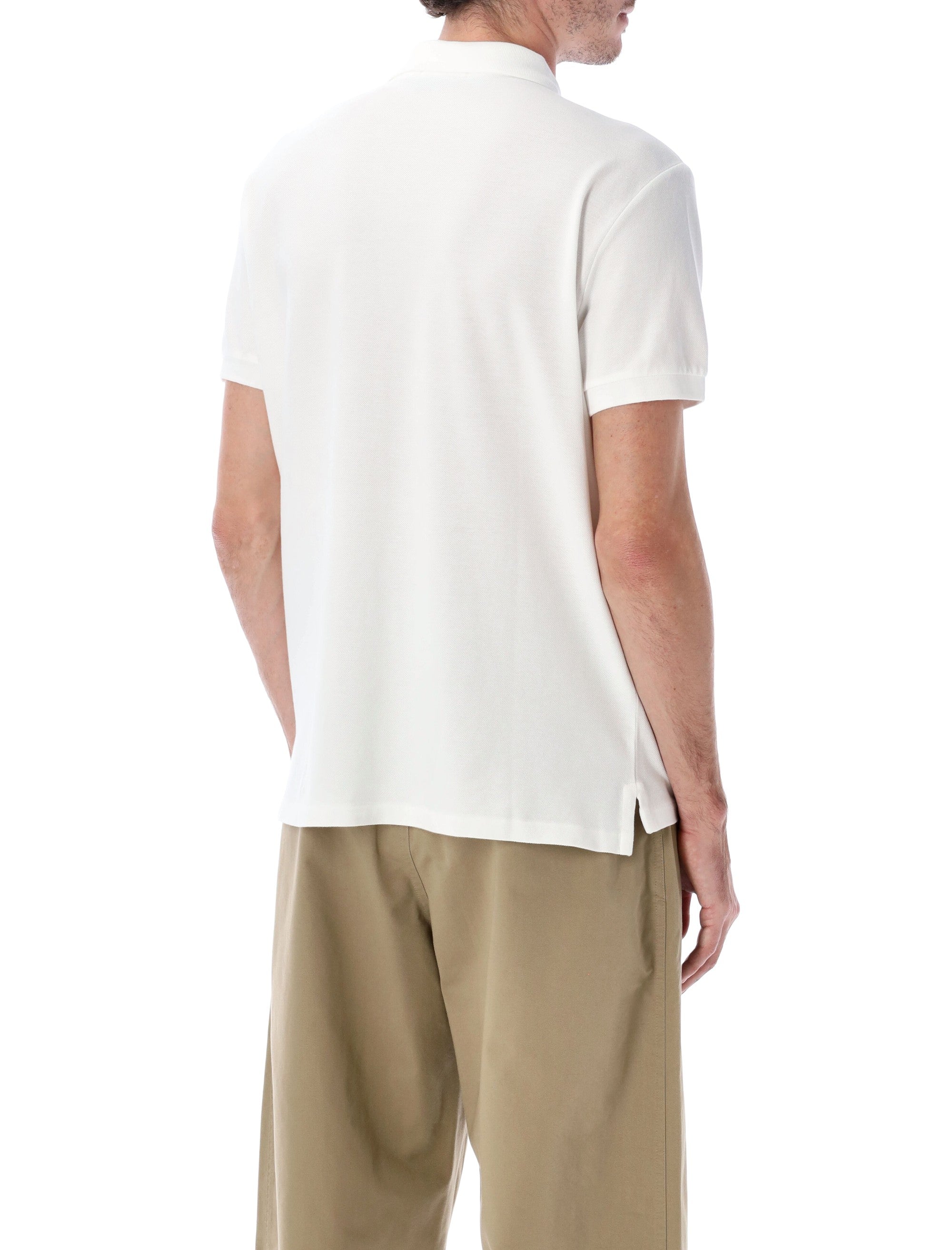 Polo Ralph Lauren slim-fit cotton piqué shirt White Tshirt