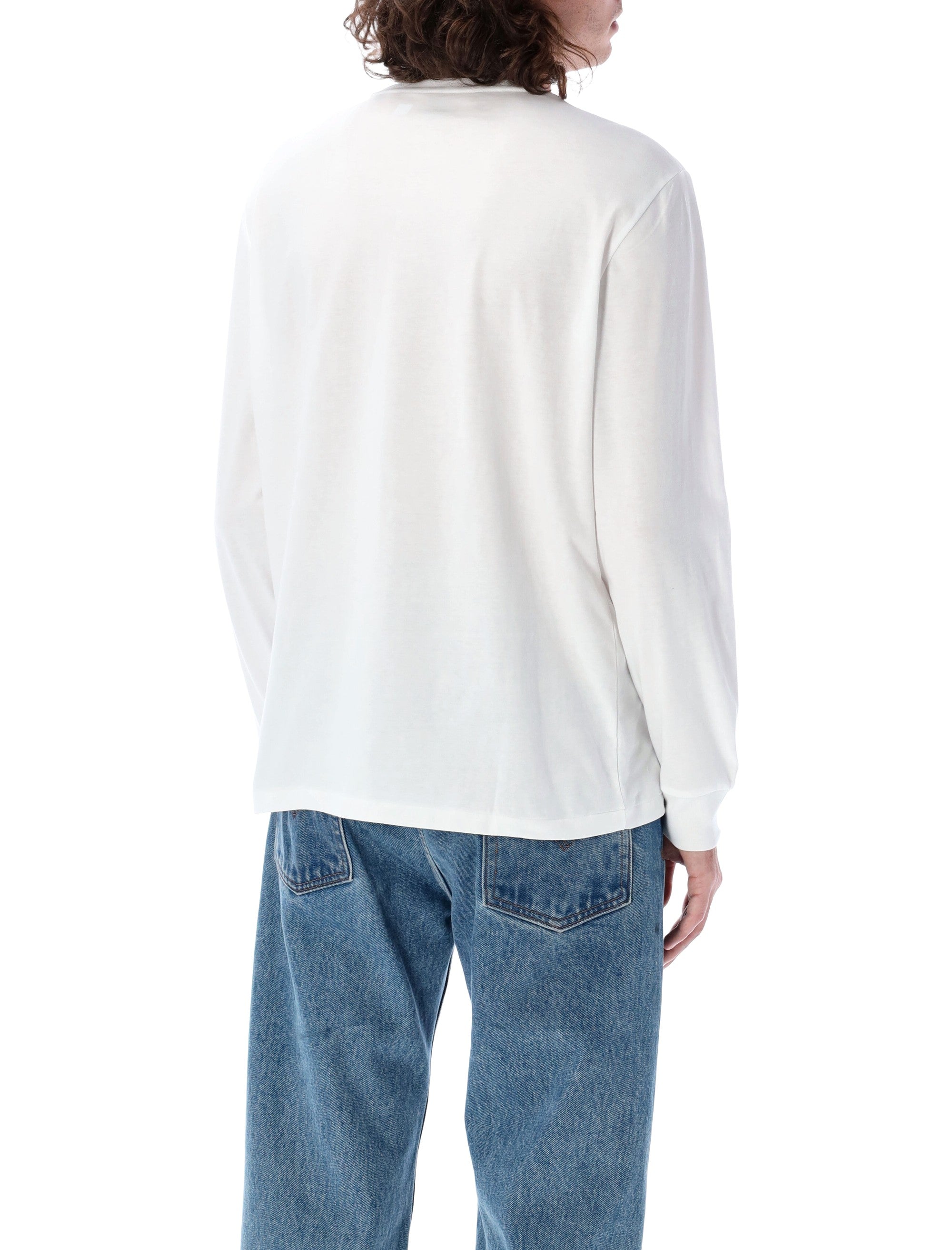 Polo Ralph Lauren classic long-sleeve t-shirt White Cotton Tshirt