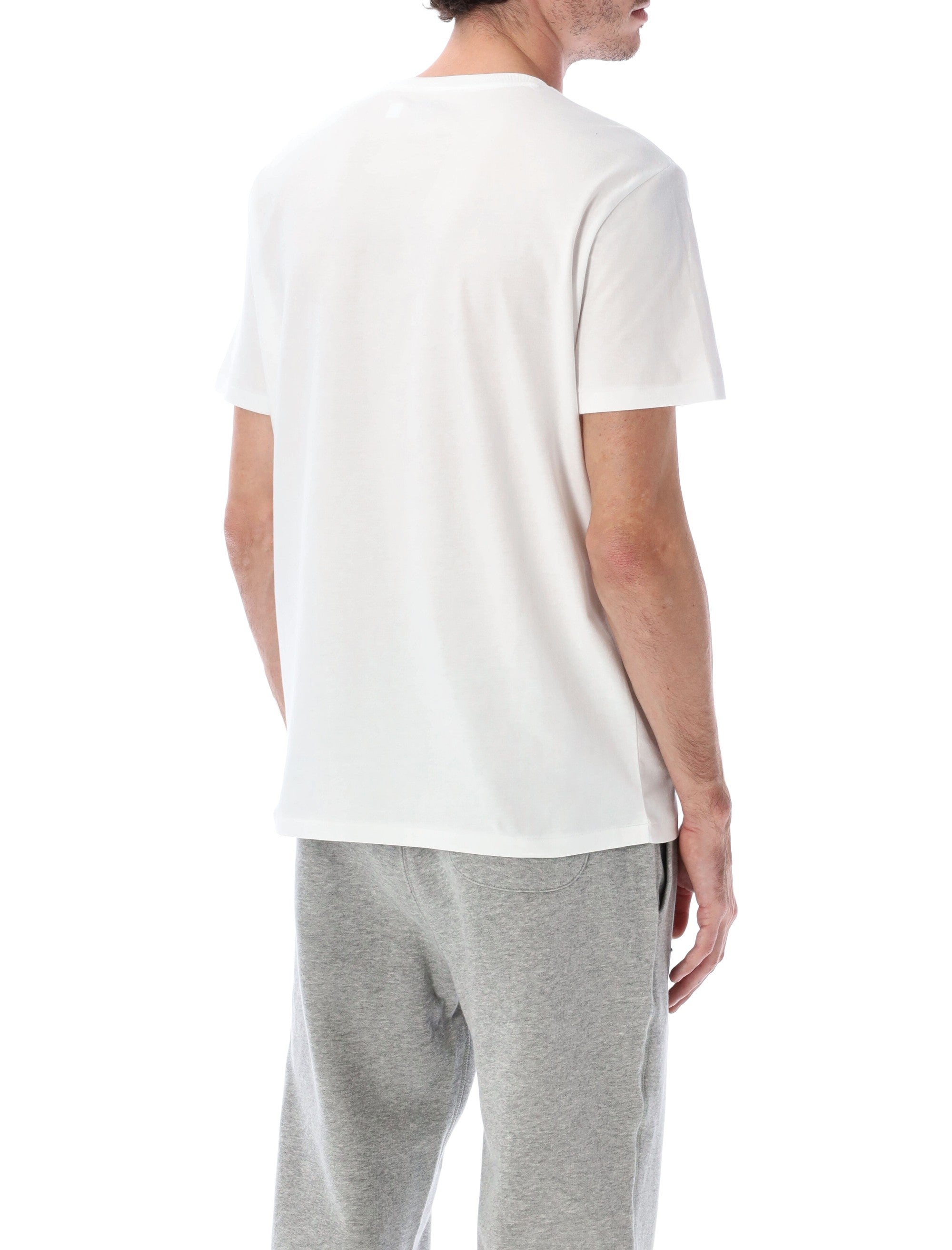 Polo Ralph Lauren cotton jersey t-shirt custom slim-fit White Tshirt