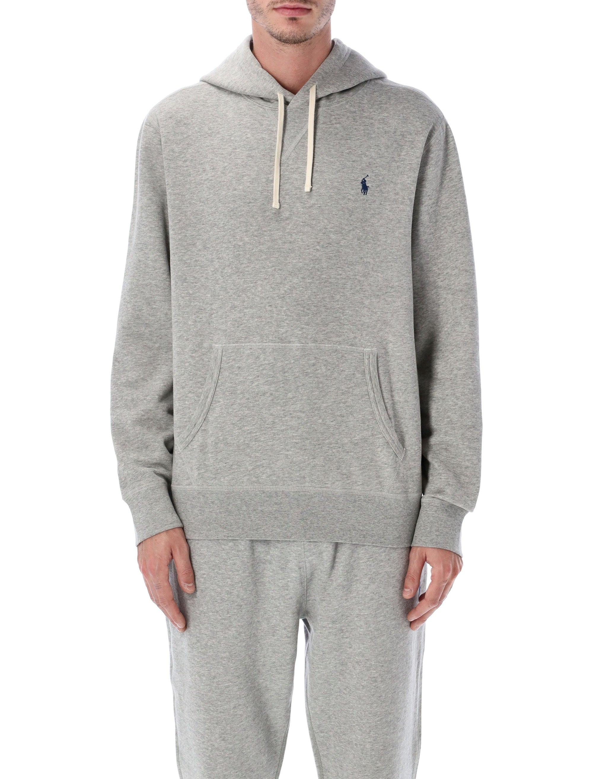 Polo Ralph Lauren cotton-blend hoodie Andover Grey Sweatshirt