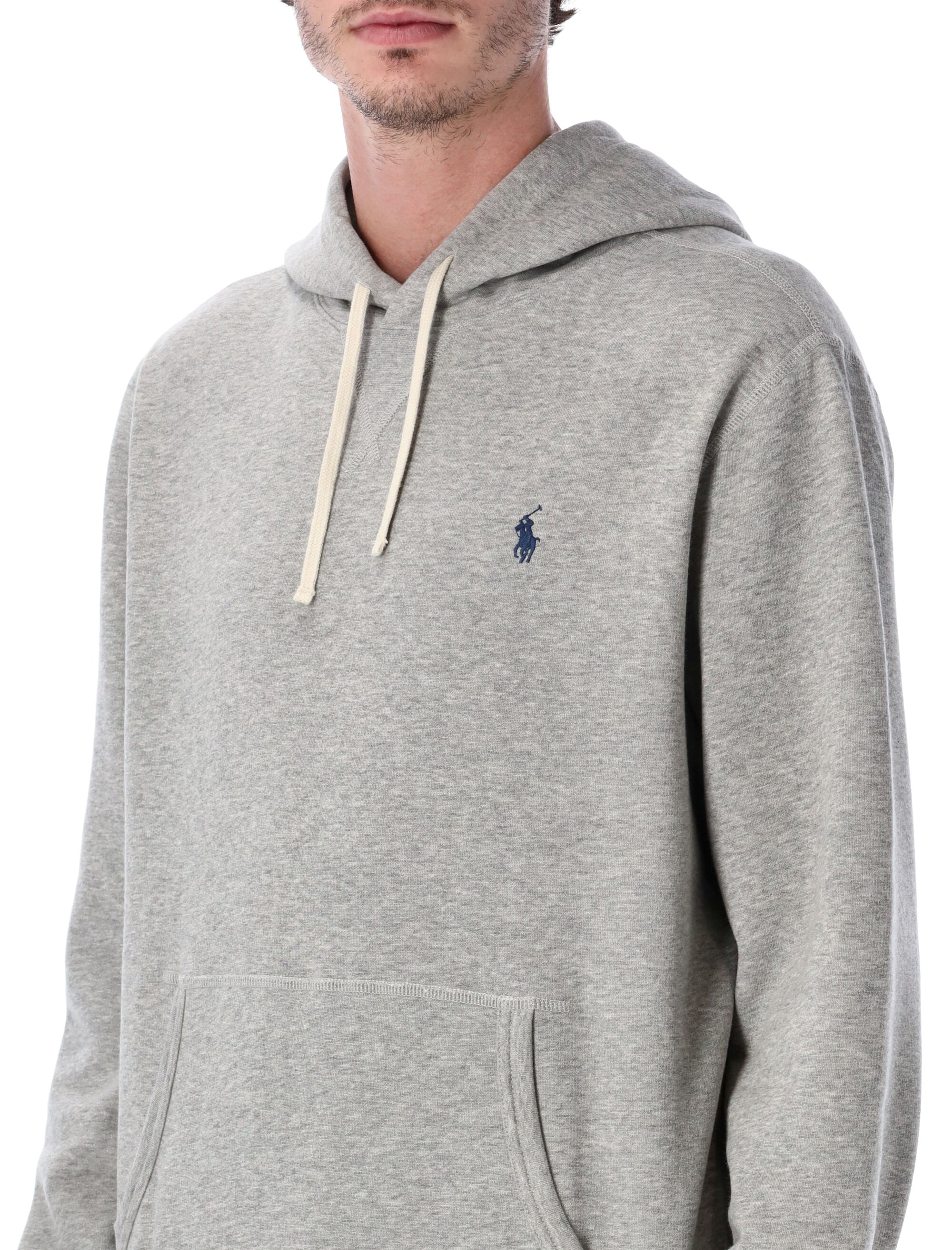 Polo Ralph Lauren cotton-blend hoodie Andover Grey Sweatshirt