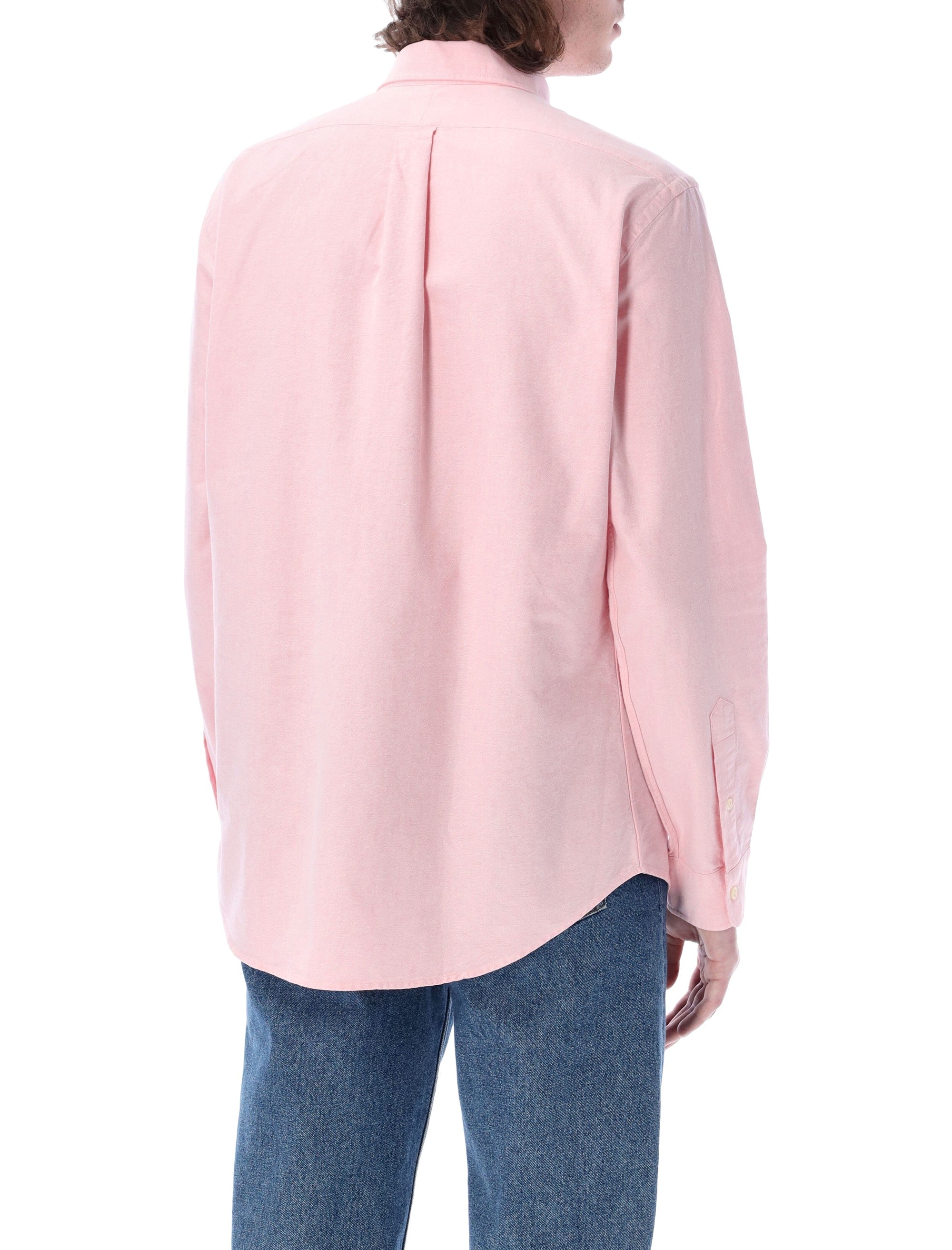 Polo Ralph Lauren Slim-Fit Cotton Oxford Shirt Pink