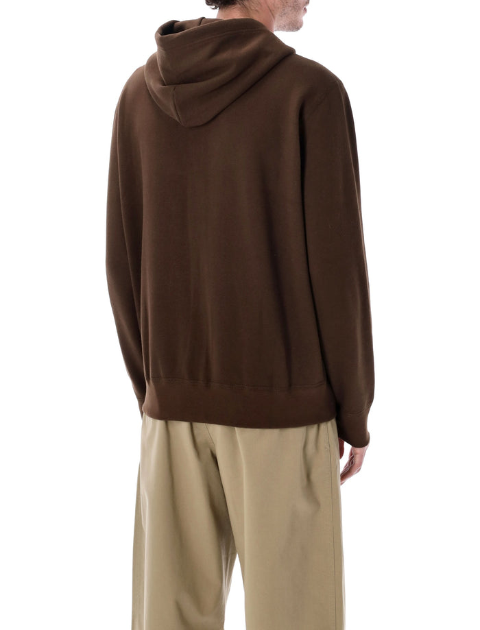 Polo Ralph Lauren cotton-blend zip hoodie Brown Sweatshirt