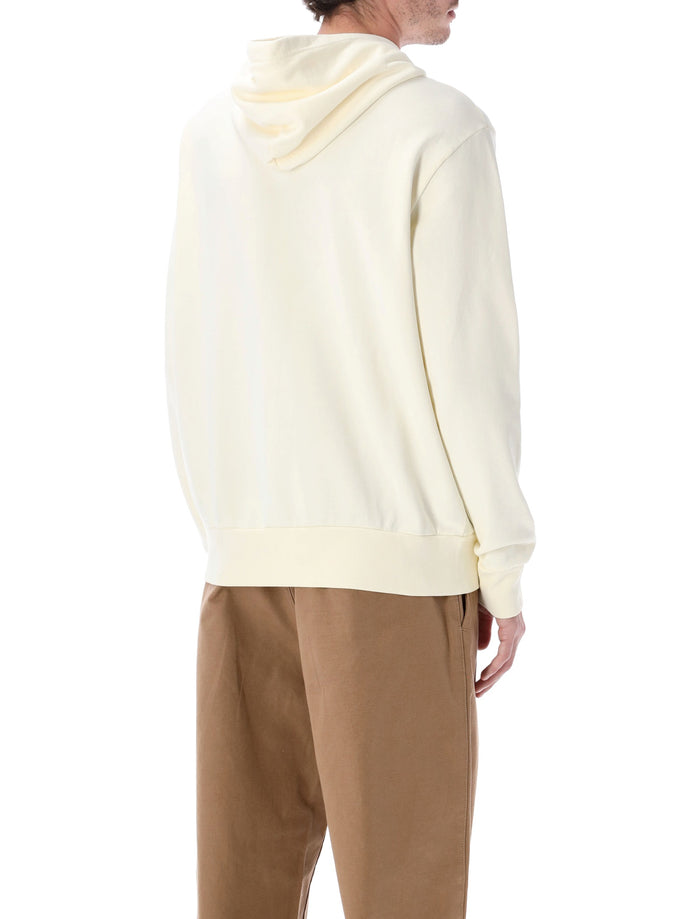Loopback hooded sweatshirt Polo Ralph Lauren Cream Cotton