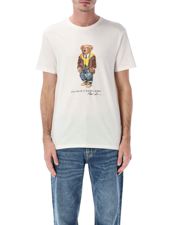 Polo Ralph Lauren custom slim fit Bear t-shirt Nevis Cotton
