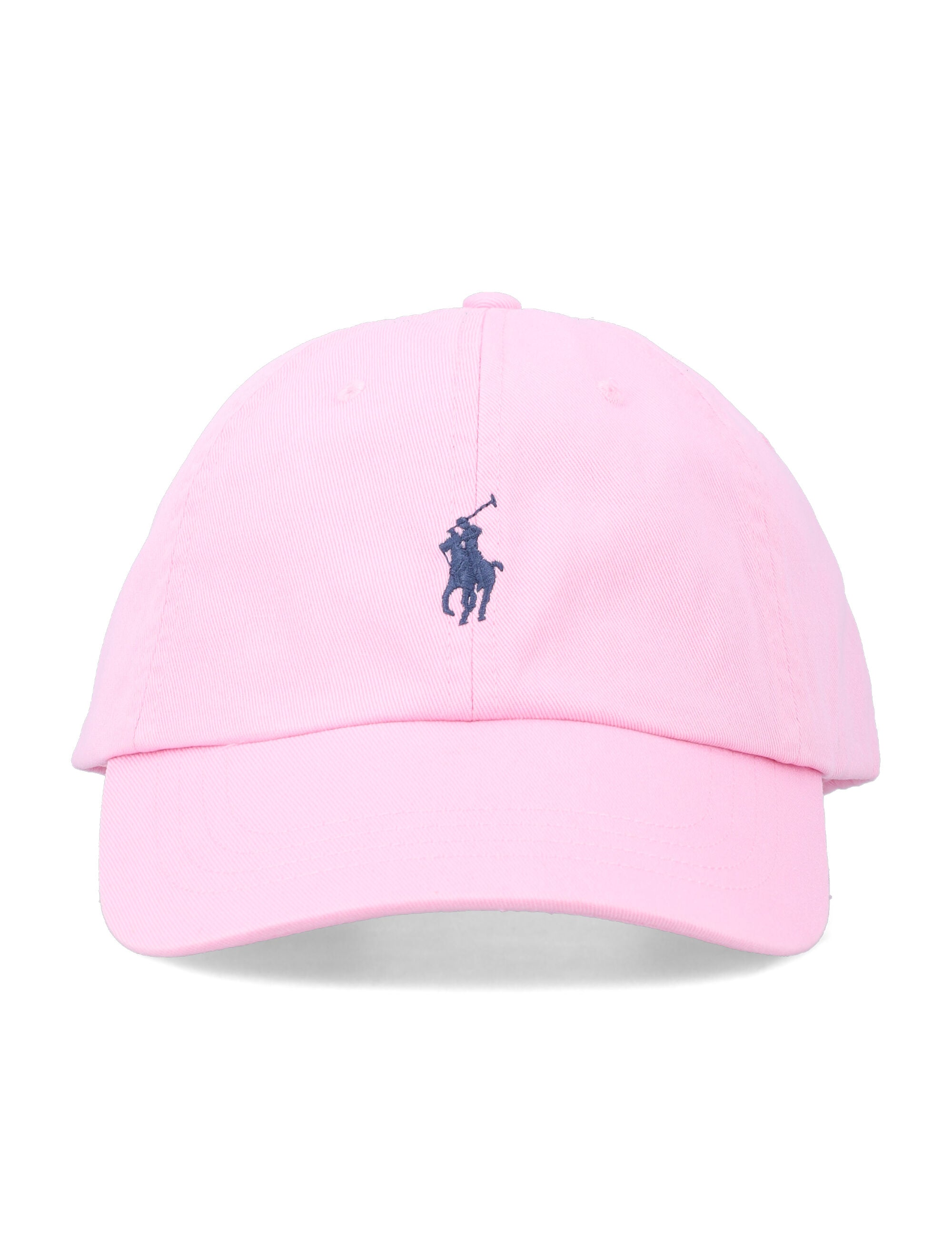 Cotton Chino Baseball Cap by Polo Ralph Lauren Caramel Pink Hat