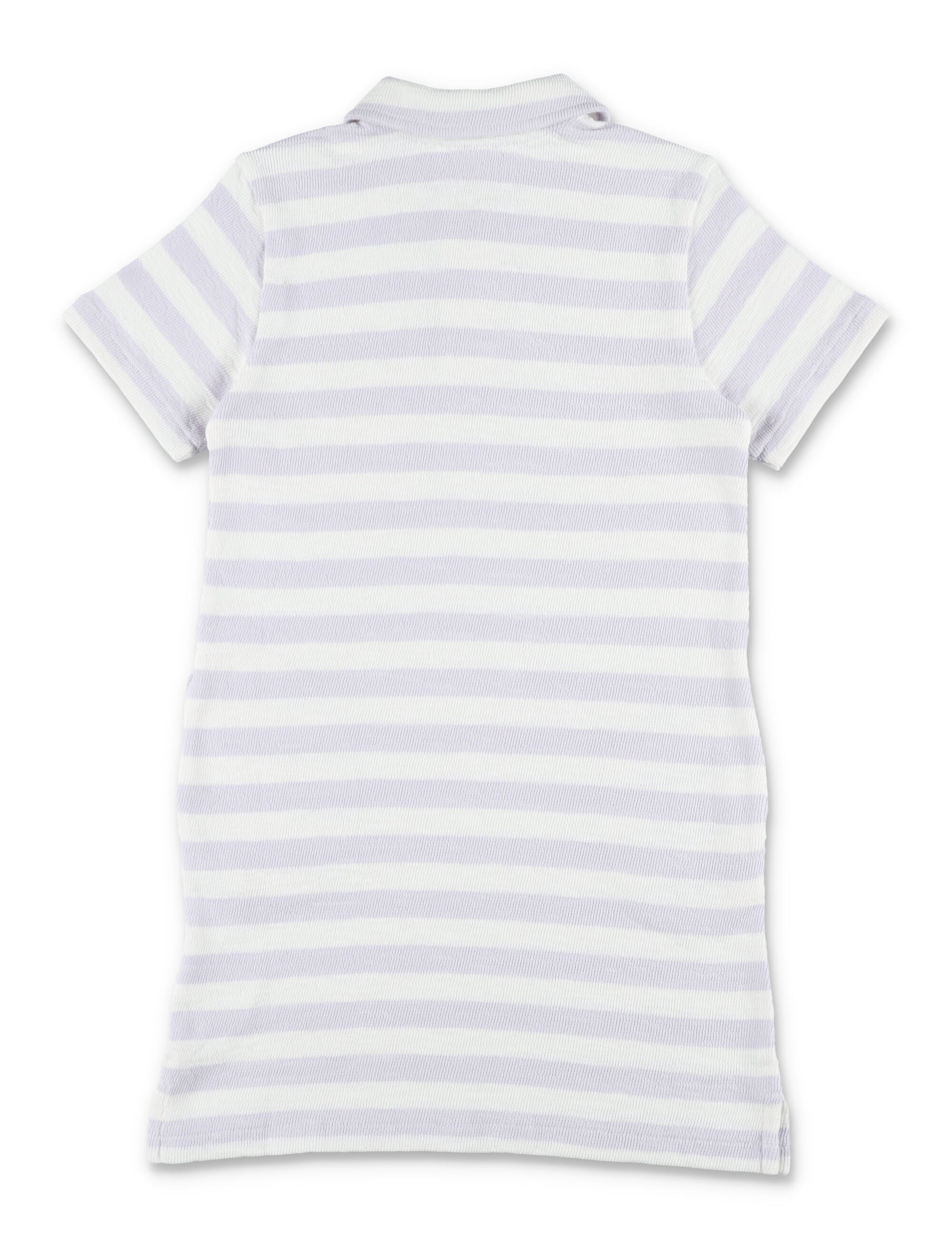 Bonpoint Louve striped cotton dress Lilac White Stripes