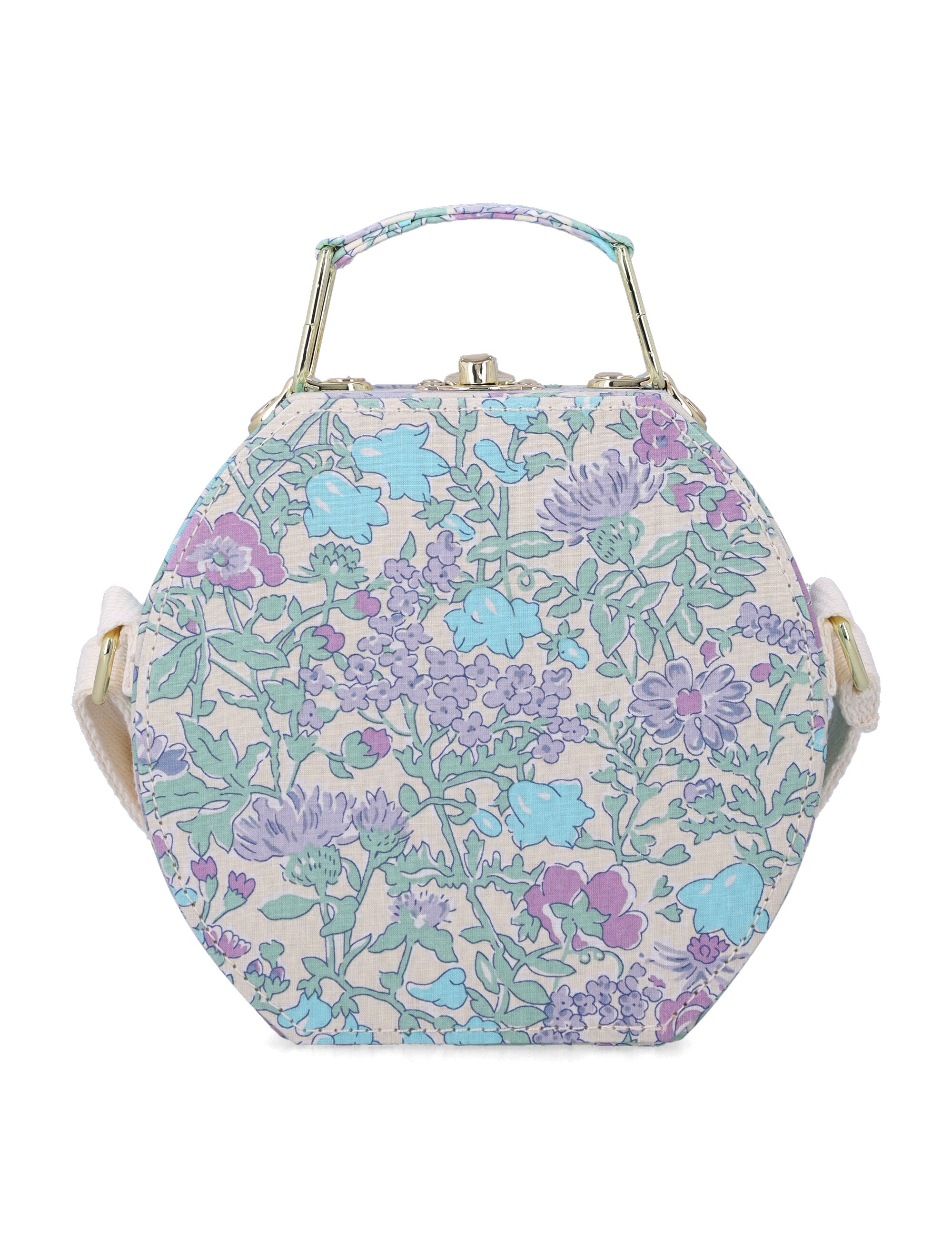 Bonpoint liberty cherry Jadore suitcase bag Parme Clair Cotton Shoulder