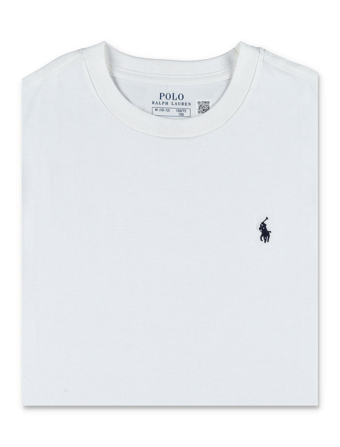 Polo Ralph Lauren kids classic cotton T-shirt White