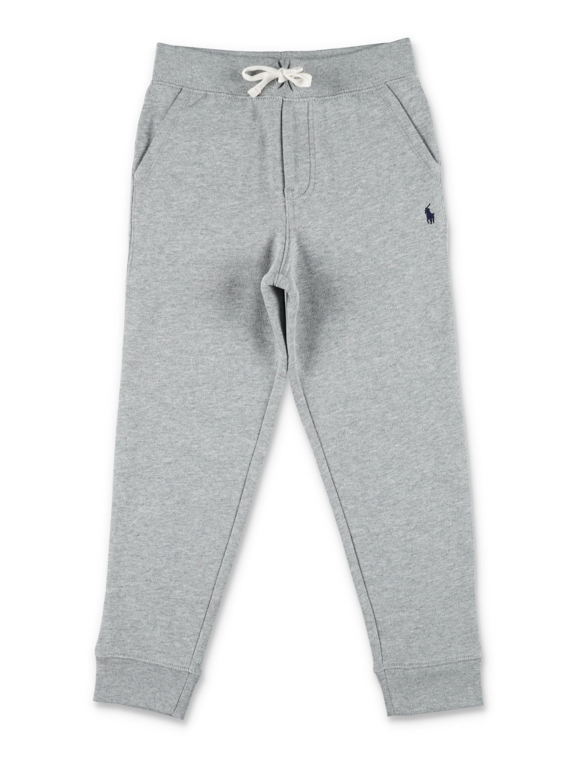 Polo Ralph Lauren fleece jogging pants for kids Grey Cotton Sweatpants
