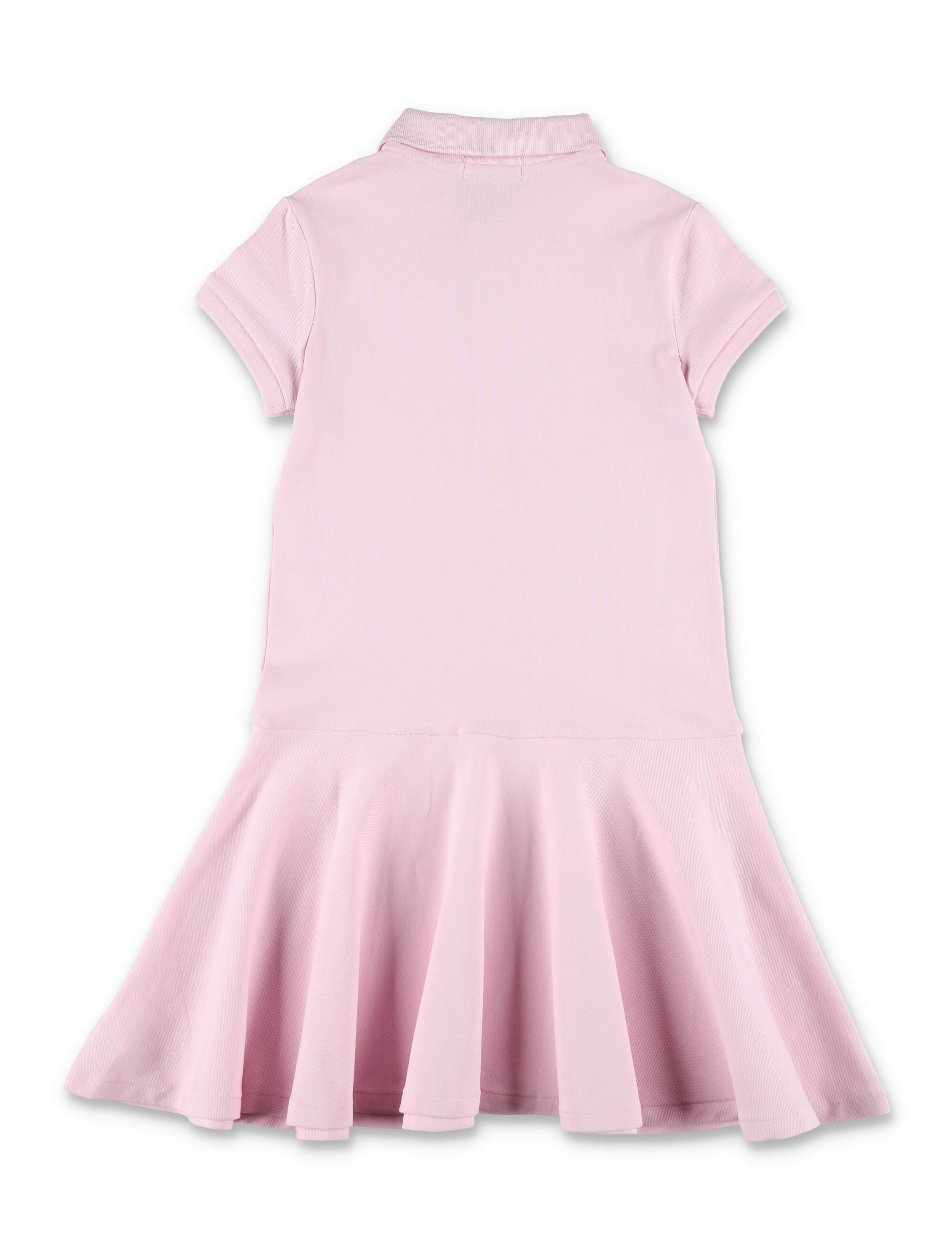 Polo Ralph Lauren girls short-sleeve dress Pink Cotton