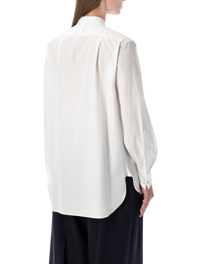Ralph Lauren white oversized Smocking shirt Cotton