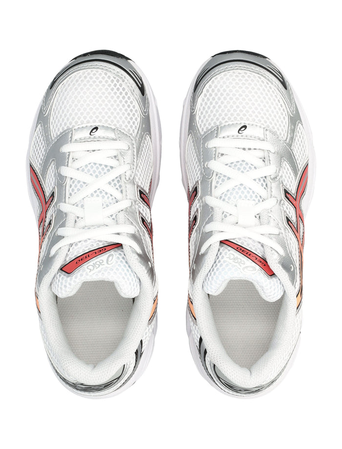 Asics GEL-1130 GS Kids sneakers White/red Snapper Mesh Insert