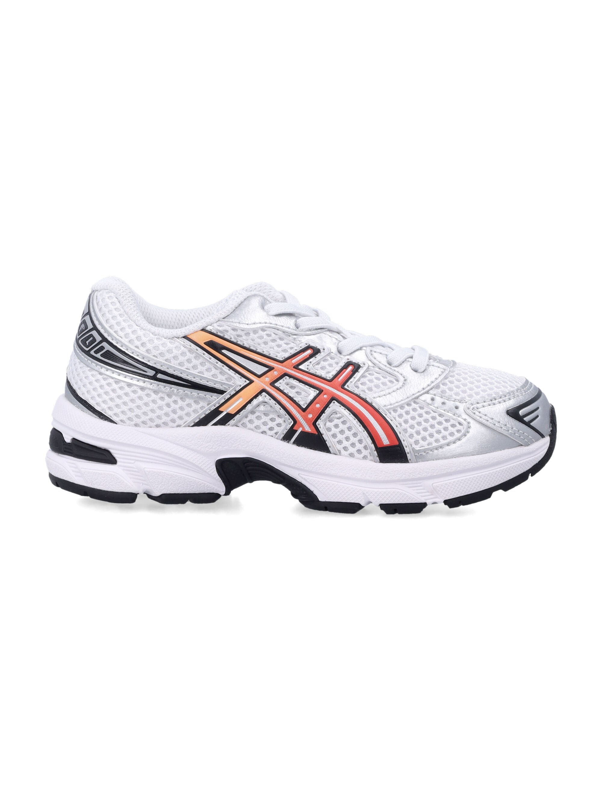 Asics Gel-1130 Ps Kids Sneakers White/red Snapper Synthetic Sole