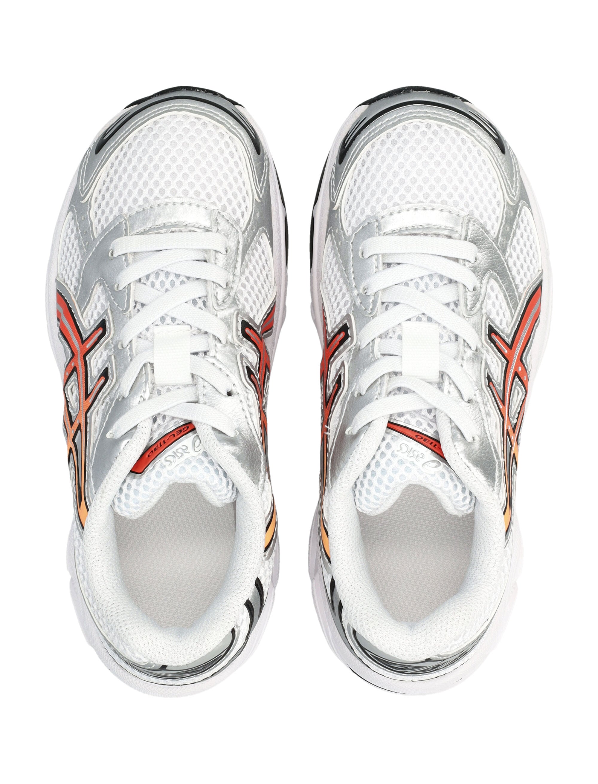 Asics Gel-1130 Ps Kids Sneakers White/red Snapper Synthetic Sole