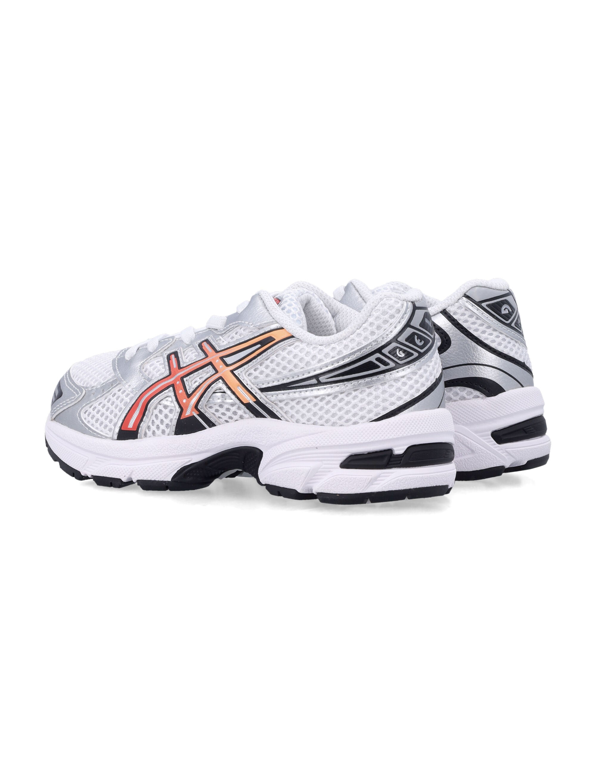 Asics Gel-1130 Ps Kids Sneakers White/red Snapper Synthetic Sole