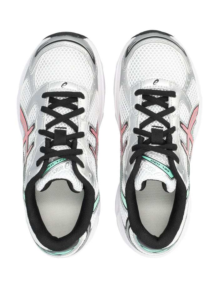 Asics GEL-1130 GS Kids sneakers White/ice Green Mesh Insert