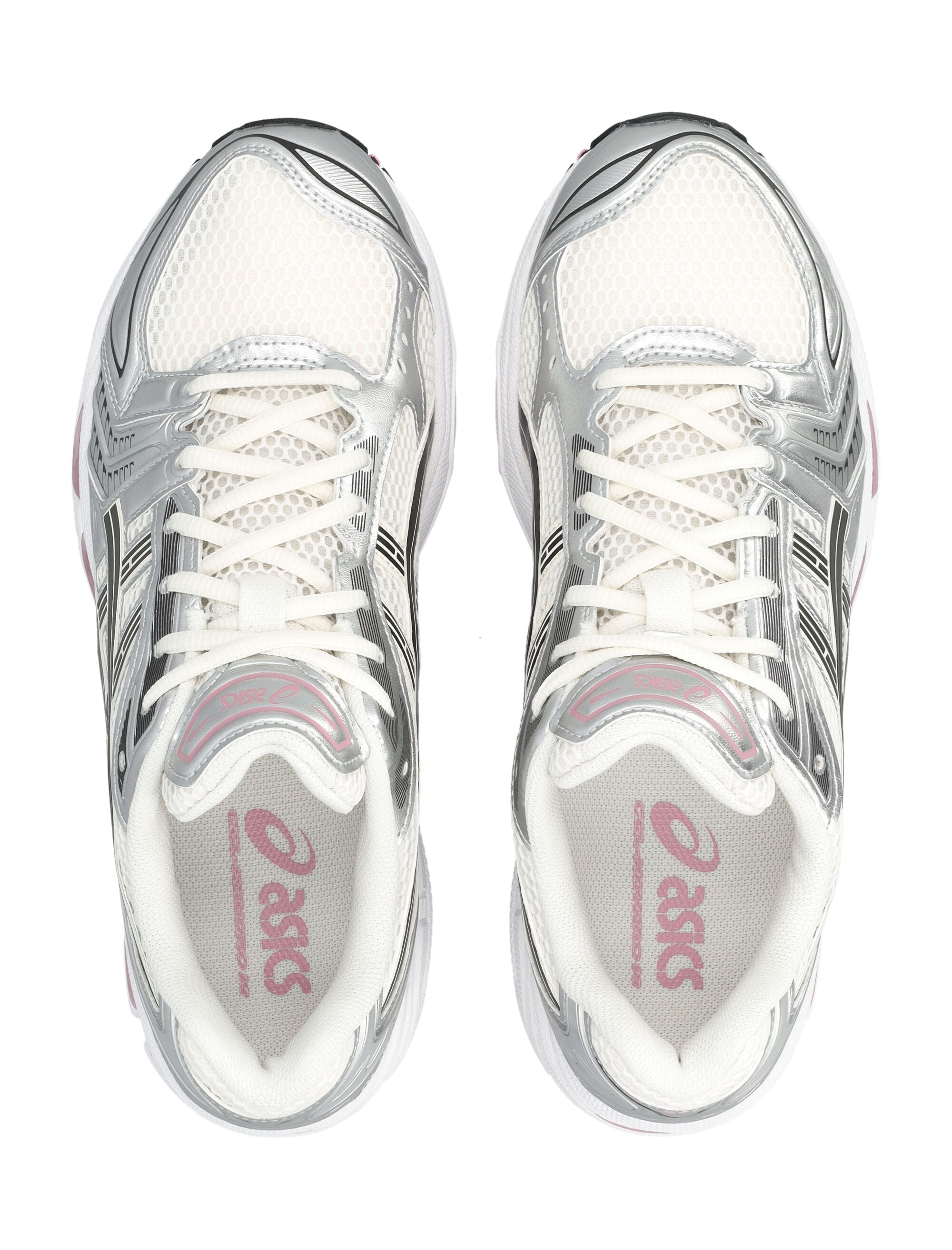 Asics Gel-Kayano 14 Mesh Sneakers Cream/sweet Pink Synthetic Sole