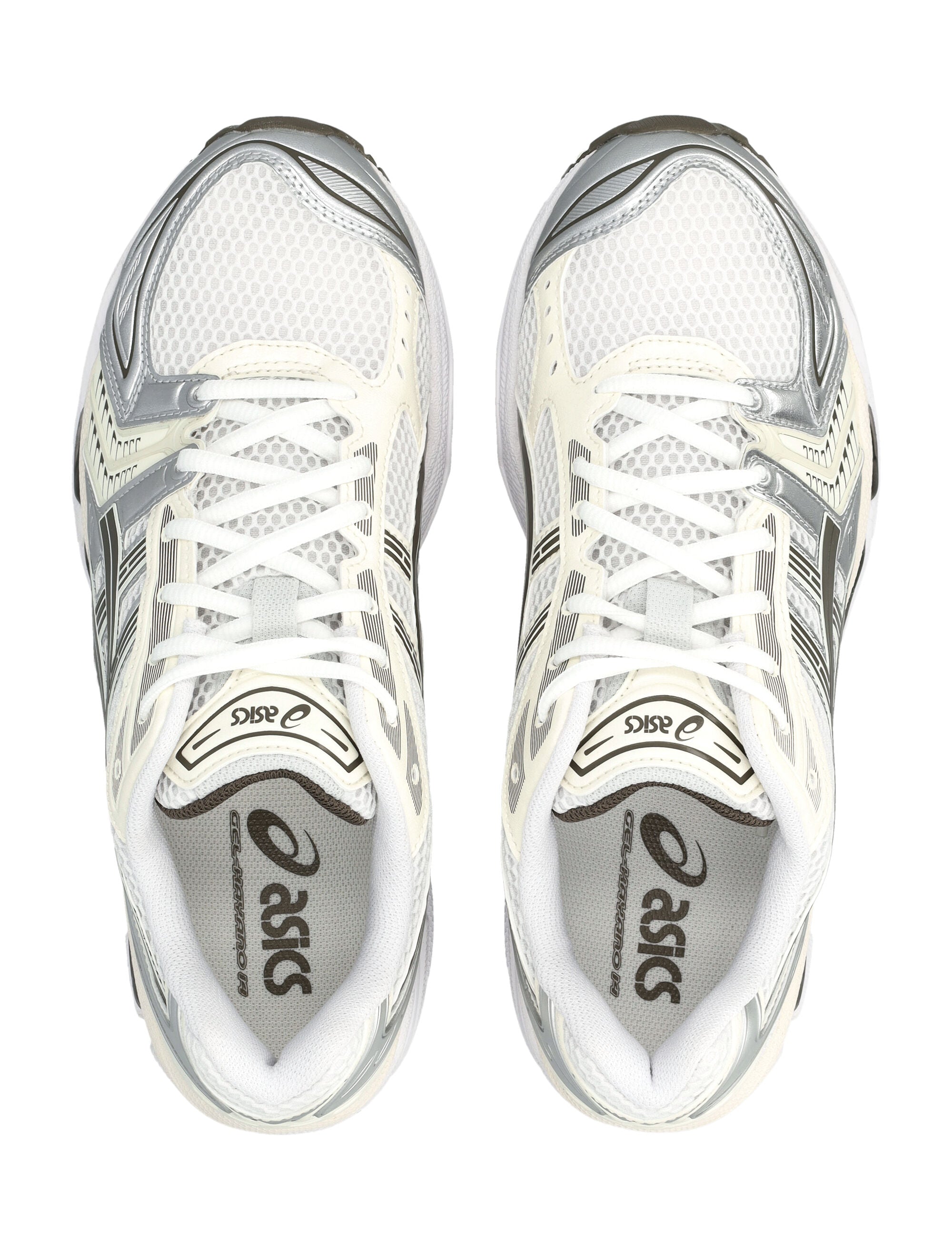Asics Gel-Kayano 14 Mesh Sneakers White/ivory Synthetic Sole