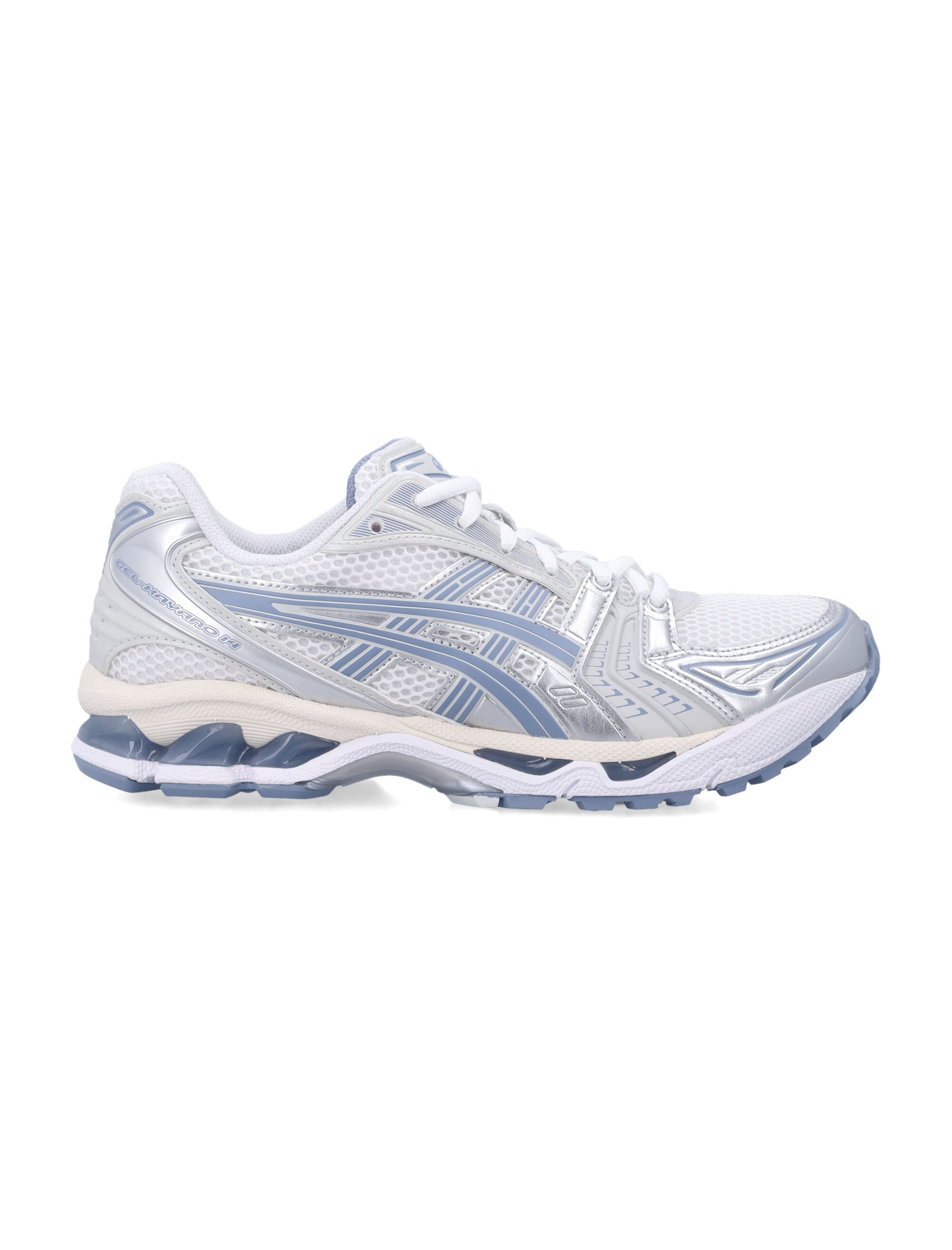 Asics Gel-Kayano 14 Mesh Sneakers White/light Navy Synthetic Sole