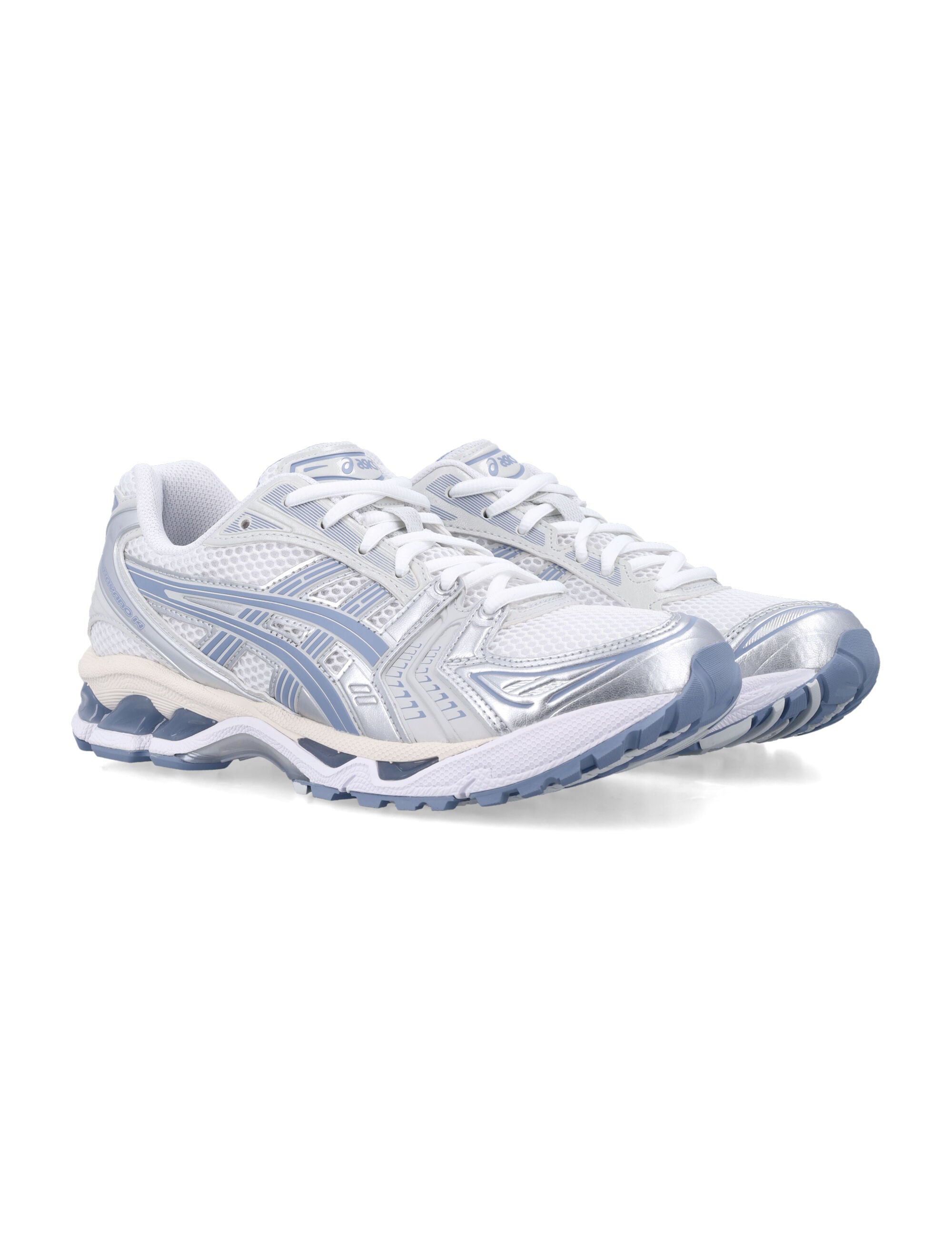 Asics Gel-Kayano 14 Mesh Sneakers White/light Navy Synthetic Sole