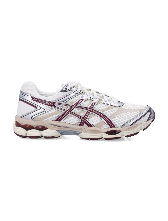 Asics Gel-Cumulus 16 Cream/beniimo Purple Synthetic Sole Sneaker