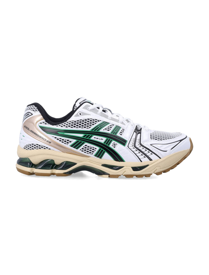 Asics Gel-Kayano 14 Mesh And Faux Leather Sneakers White/hinoki Beige Synthetic Sole