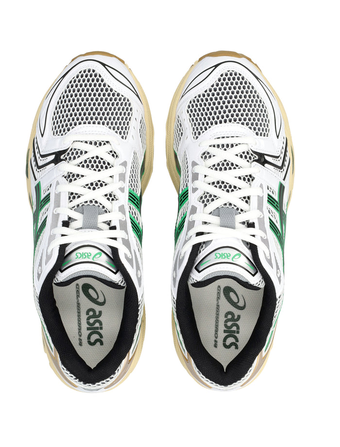 Asics Gel-Kayano 14 Mesh And Faux Leather Sneakers White/hinoki Beige Synthetic Sole