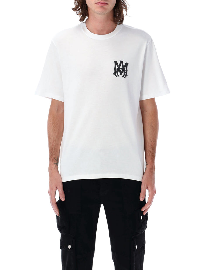 Amiri Ma Core Logo T-Shirt White Cotton Tshirt