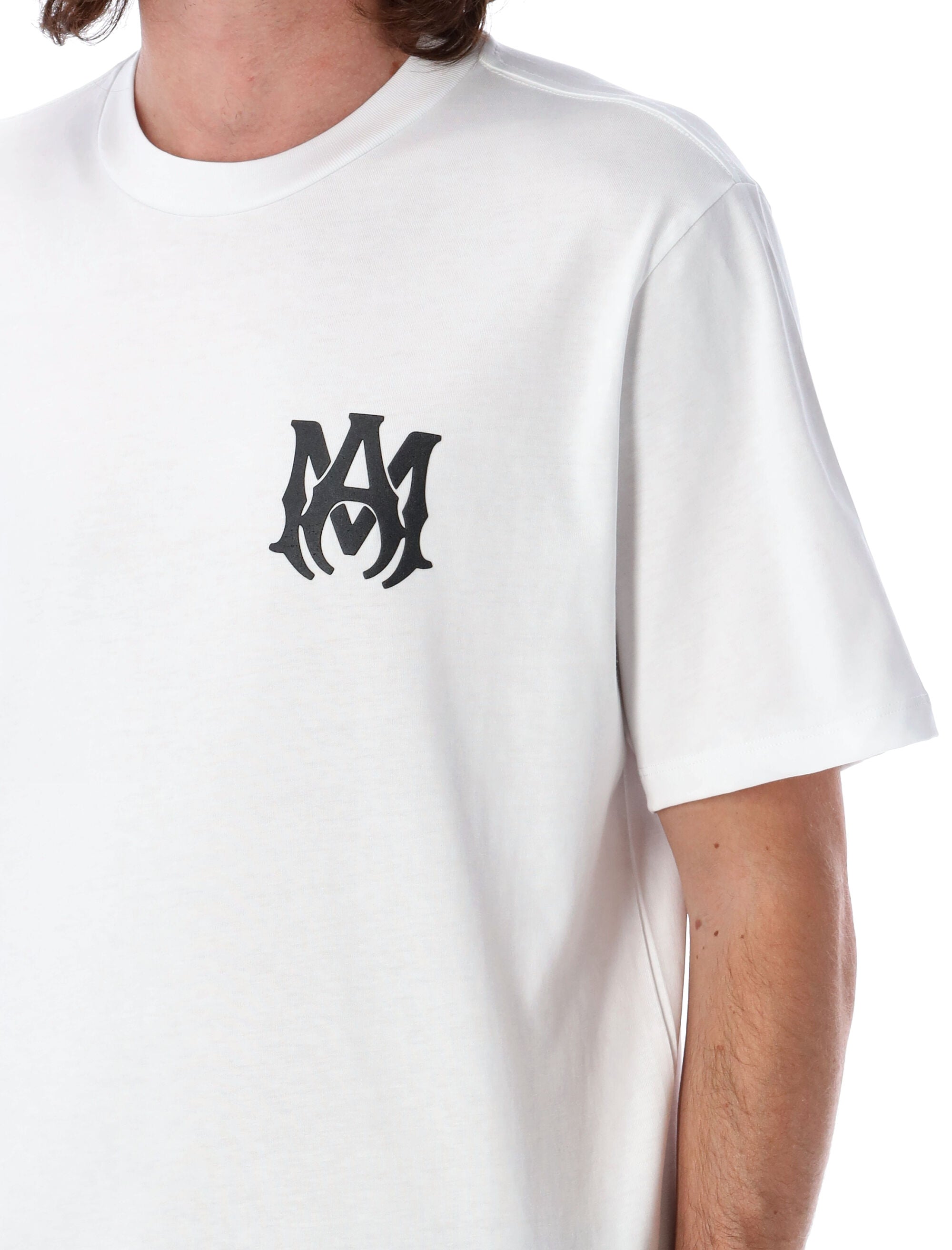 Amiri Ma Core Logo T-Shirt White Cotton Tshirt