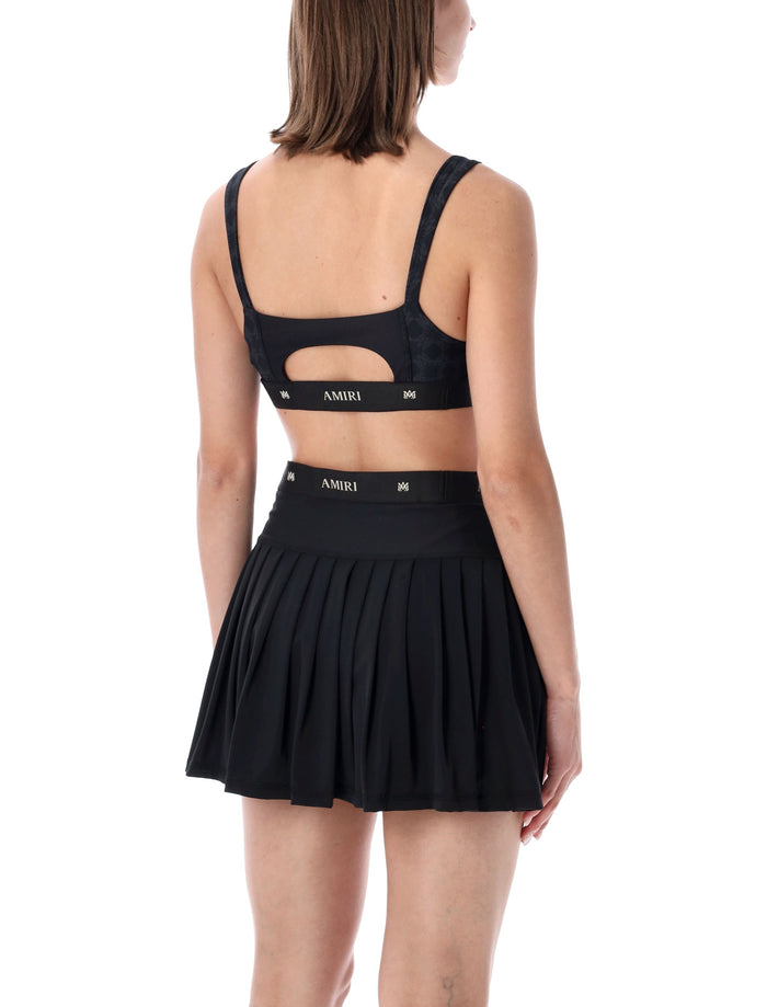 Amiri Ma Quad Sports Bra Black Polyamide Top