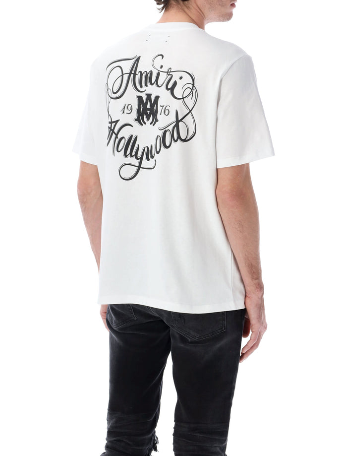 Amiri Hollywood cotton t-shirt White Tshirt
