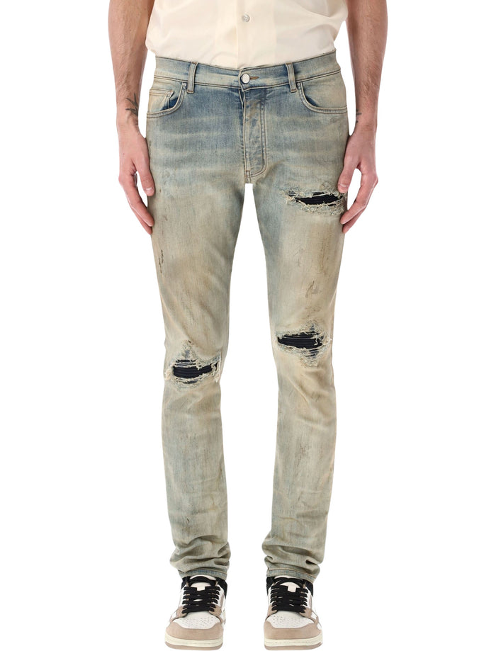 Amiri Mx1 Antique Indigo Jeans Anitique Cotton