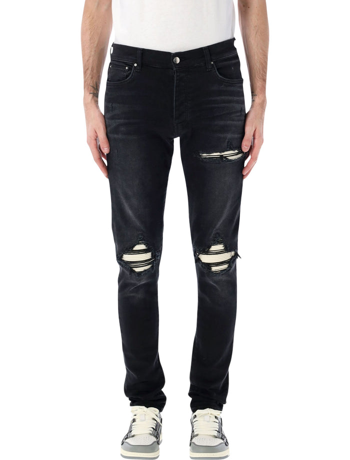 Amiri Mx1 Ultrasuede Jeans Black Cotton