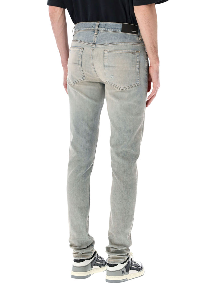 Amiri Stack jeans Antique Indigo Cotton