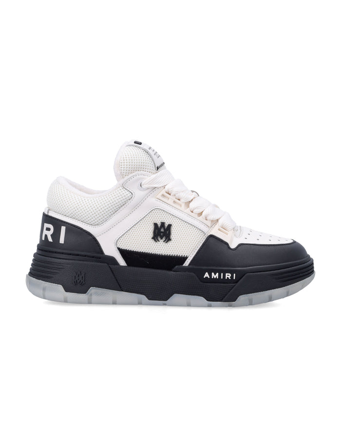 Amiri MA-1 Leather Mesh Sneakers Black Upper
