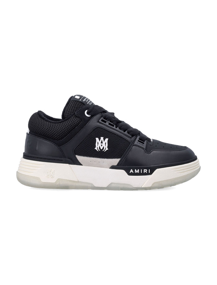 Amiri MA-1 Leather Mesh Sneakers Black Upper