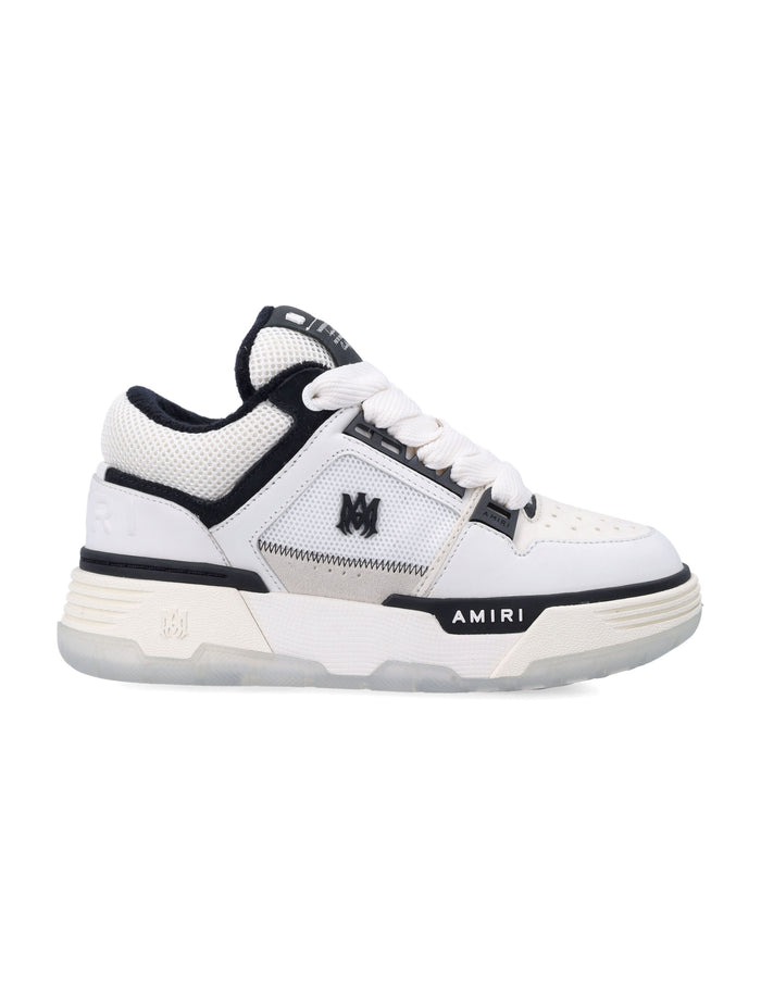 Amiri Ma-1 Leather Mesh Womans Sneakers White Black Upper