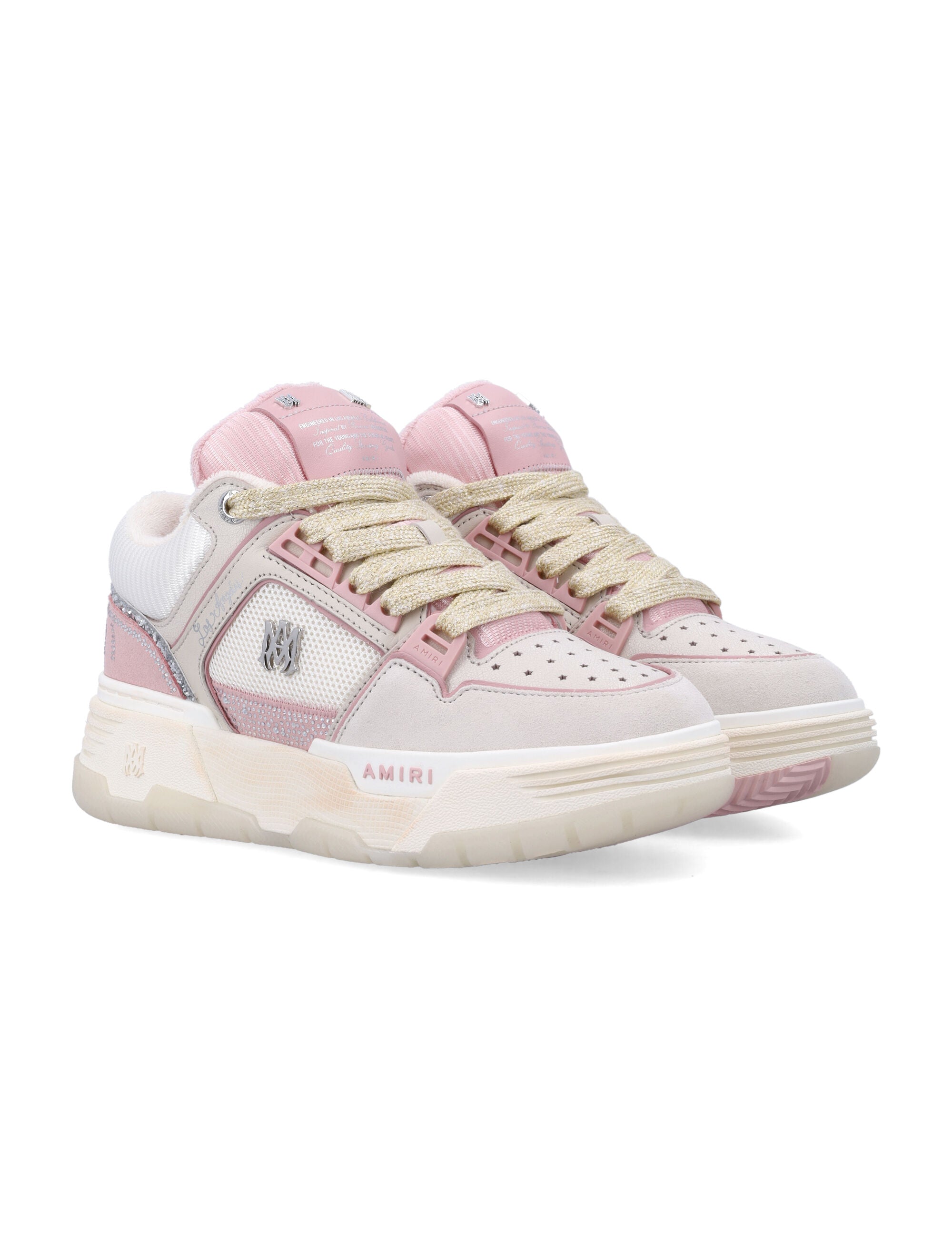 Amiri MA-1 Crystal Pink Womans Sneakers Pale Upper