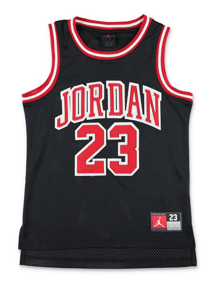 Nike Jordan Kids 23 Michael Jersey Black Polyester Tank
