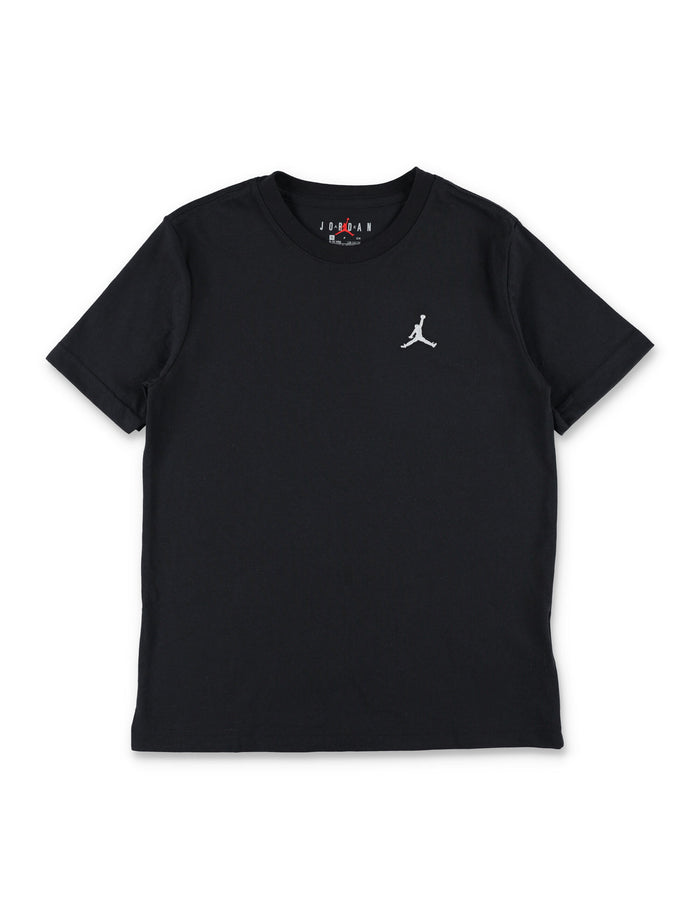 Nike Jordan Logo T-Shirt For Kids Black Cotton Tshirt